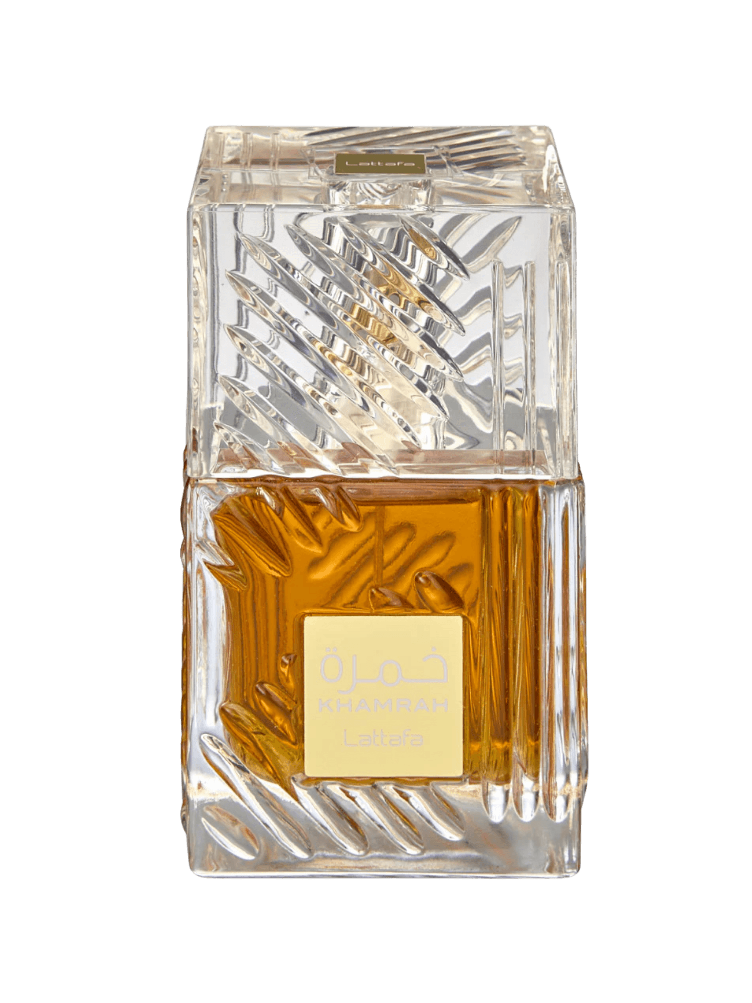 Lattafa Khamrah bottle