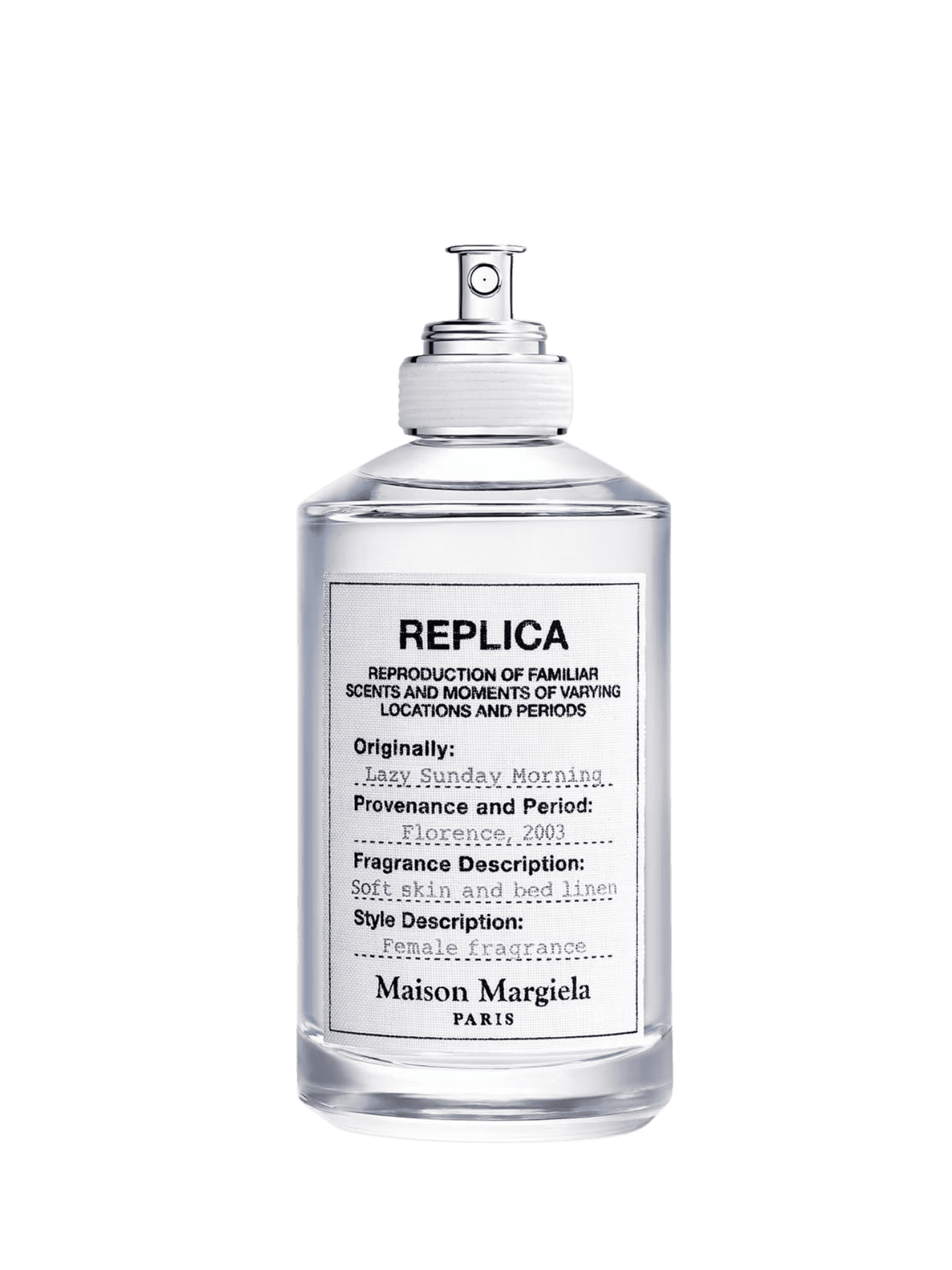 Maison Margiela Replica Lazy Sunday Morning fragrance bottle image